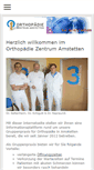 Mobile Screenshot of ortho-amstetten.at